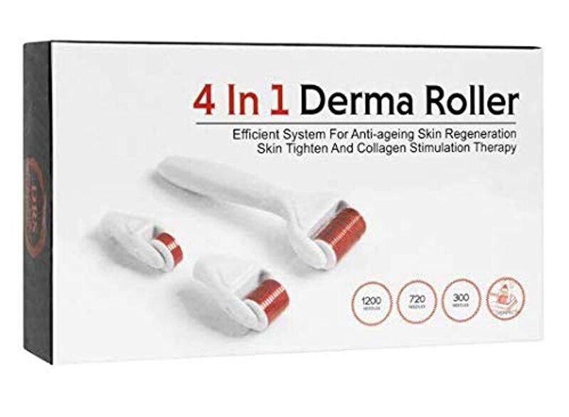 4-In-1 Roller Kit Red/White