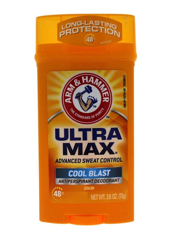 Arm & Hammer Ultra Max Cool Blast Antiperspirant Deodorant, 73g