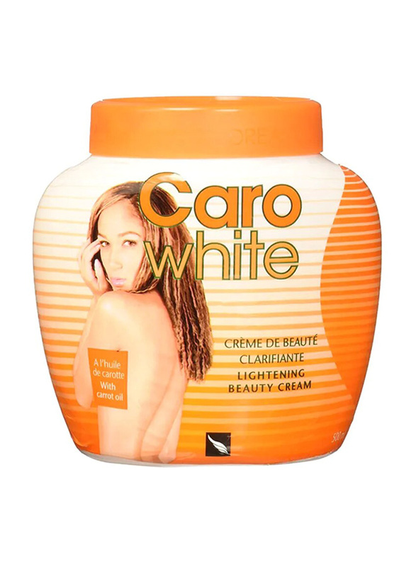 Caro White Lightening Beauty Cream With Carrot Oil, 300ml