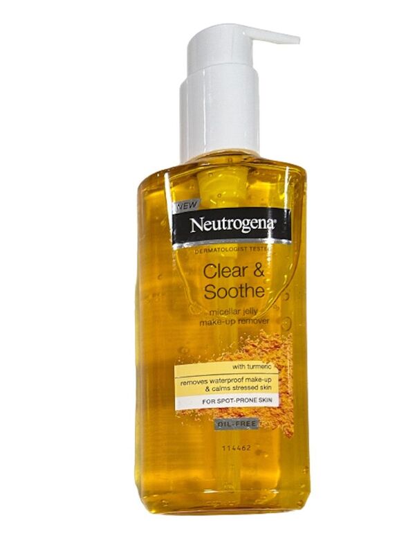 Neutrogena Makeup Remover Clear & Soothe, Micellar Jelly 200ml