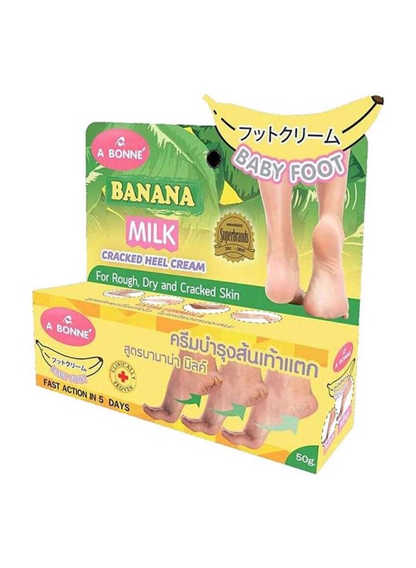 A Bonne Banana Milk Cracked Heel Cream, 50g