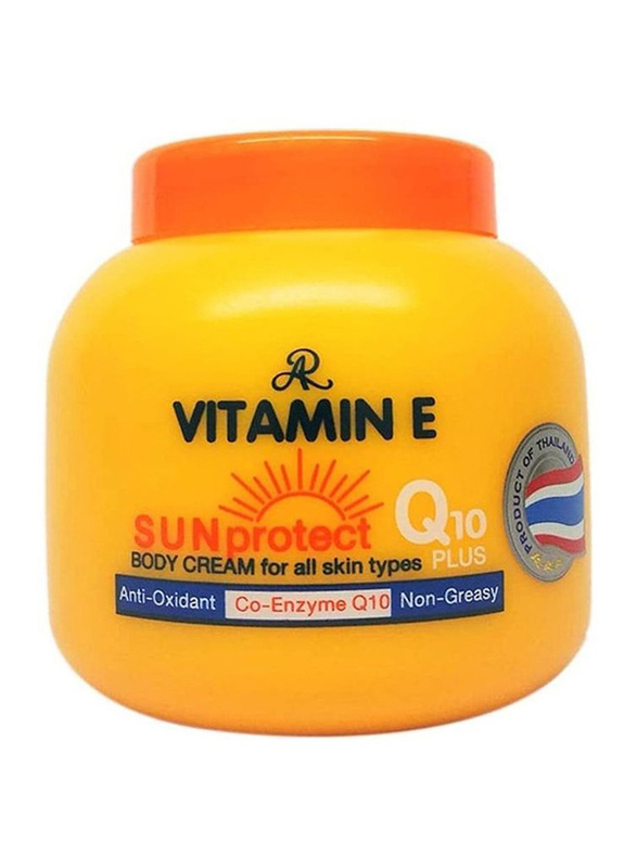 AR Vitamin E Sun Protect Q10 Plus Body Cream, 200gm