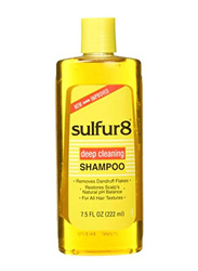 Sulfur 8 Deep Cleaning Shampoo For Dandruff, 222ml