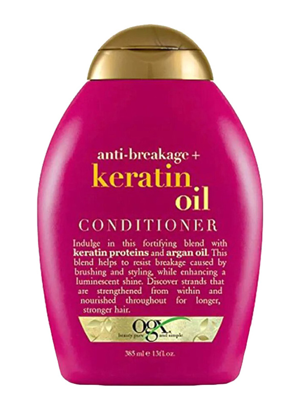 Ogx Anti-Breakage Plus Keratin Oil Conditioner, 385ml