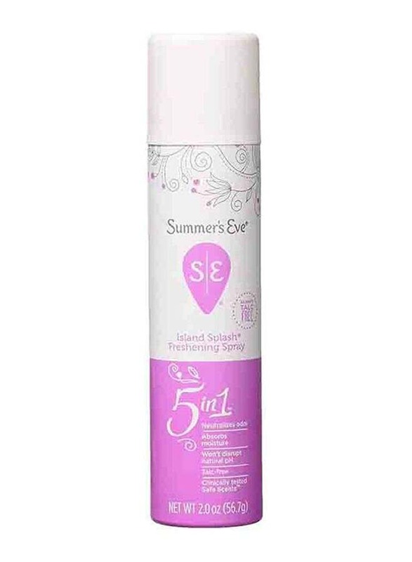 Summer's Eve Island Splash Deodorant Spray, 57g