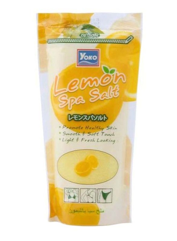 Yoko Lemon Spa Salt Body Scrub, 300g