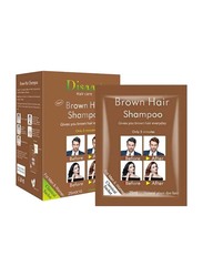 Disaar Dye Shampoo, 10ml, Brown