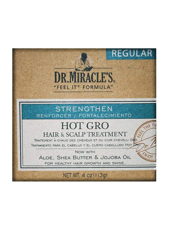 

Dr. Miracle'S Dr Miracle's Hot Gro Hair & Scalp Treatment for All Hair Types, 113gm