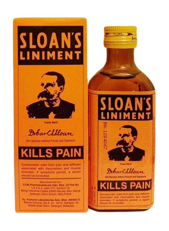 Sloan's Liniment Pain Relief Oil, 60ml, 4 Pieces