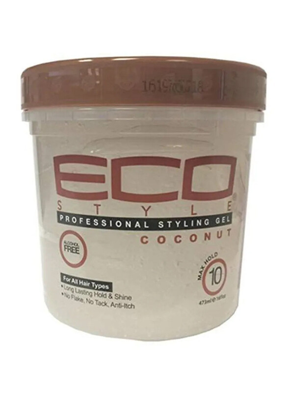 

Other Brand Eco Style Eco Style Coconut Professional Styling Gel for All Hair Types, 473ml
