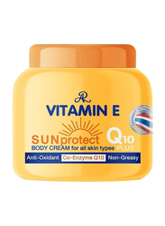 AR Vitamin E Sun Protect Q10 Plus Yellow Body Cream, 200gm