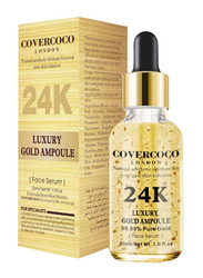 Covercoco London 24K Pure Gold Ampoule Face Serum, 30ml