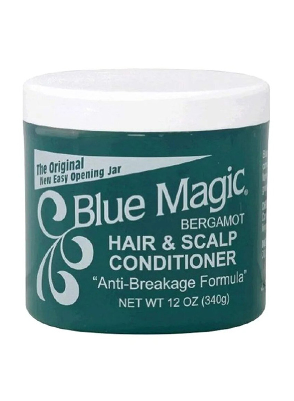 Blue Magic Bergamot Hair and Scalp Anti-Breakage Conditioner, 340g