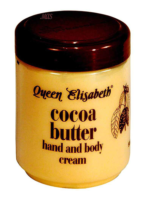 Queen Elisabeth Cocoa Butter Hand & Body Cream, 500ml