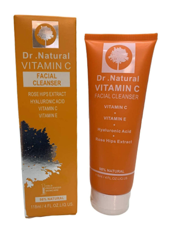 Dr. Natural Vitamin C Facial Cleanser, 118ml