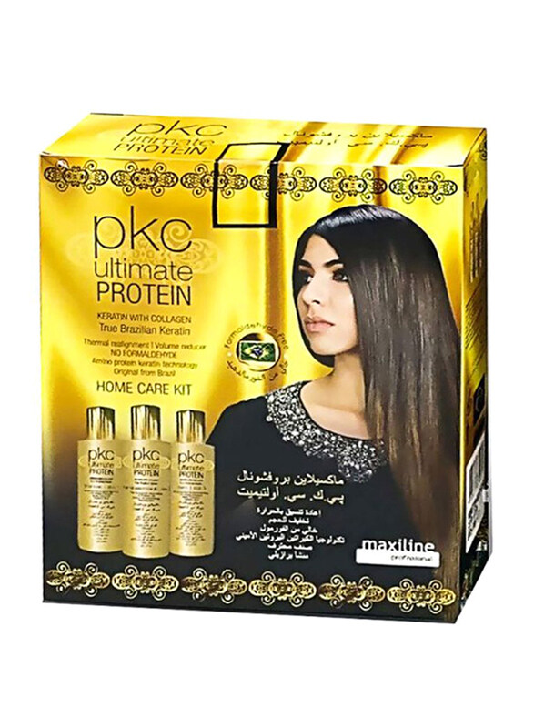 

PKC Ultimate Protein Keratin with Collagen Home Care Kit for All Hair Types, 3 Piece