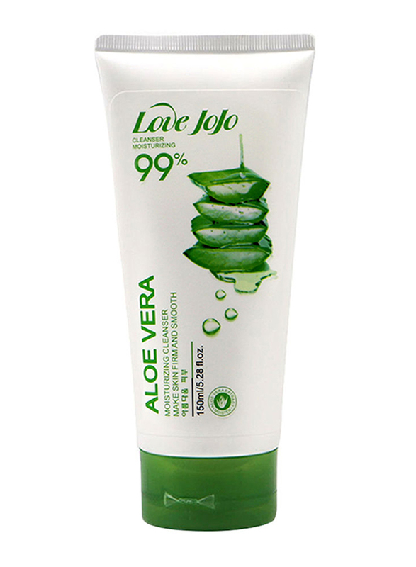 Love Jojo Aloe Vera Facial Skin Moisturizing Cleanser, 150ml