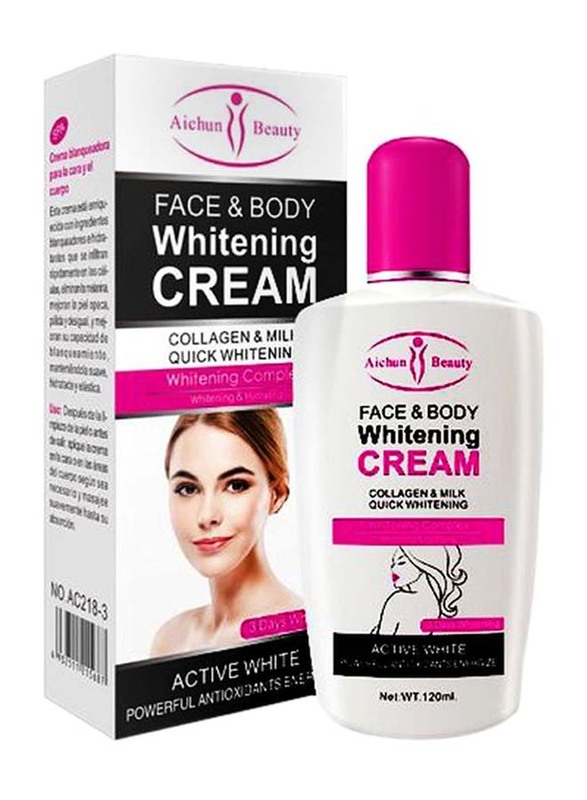 Aichun Beauty Face and Body Whitening Cream, 120ml