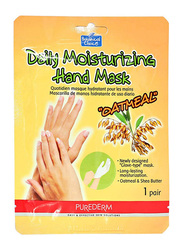 Purederm Daily Moisturizing Oatmeal Hand Mask, 10gm