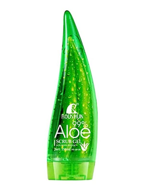

Roushun Aloe Vera Facial Scrub Gel, 150ml