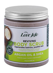 Love Jojo Argan Oil & Shea Reviving Body Scrub, 258ml