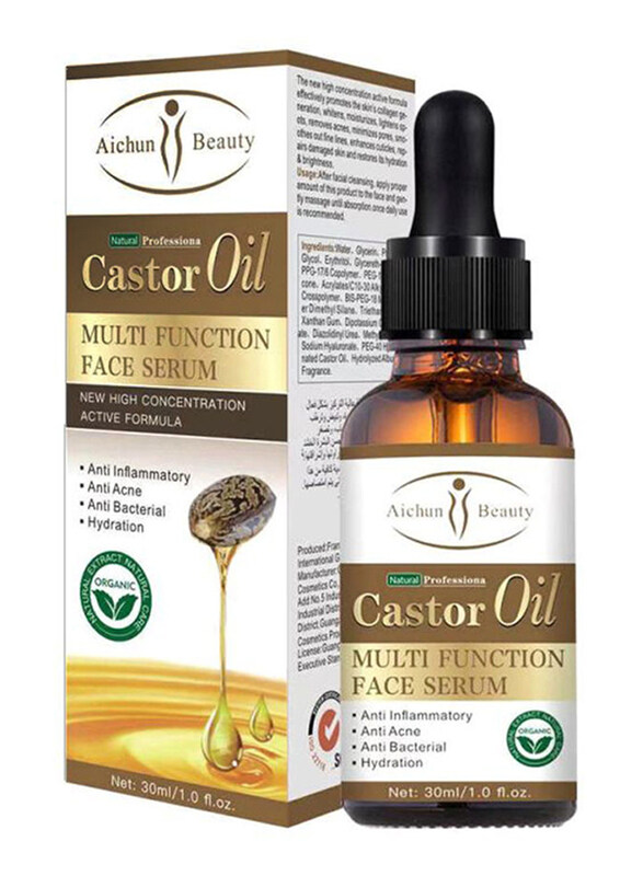 

Aichun Beauty Castor Oil Multi Function Face Serum, 30ml