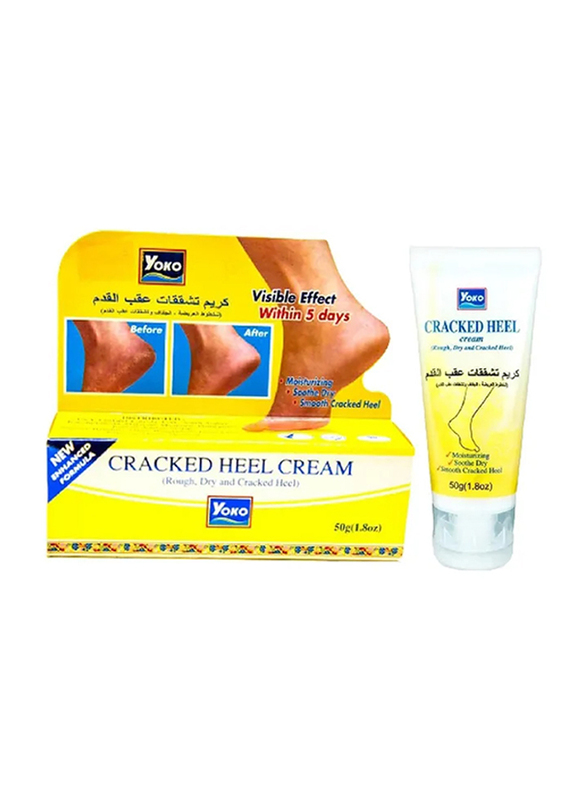 Yoko Cracked Heel Cream, 50gm