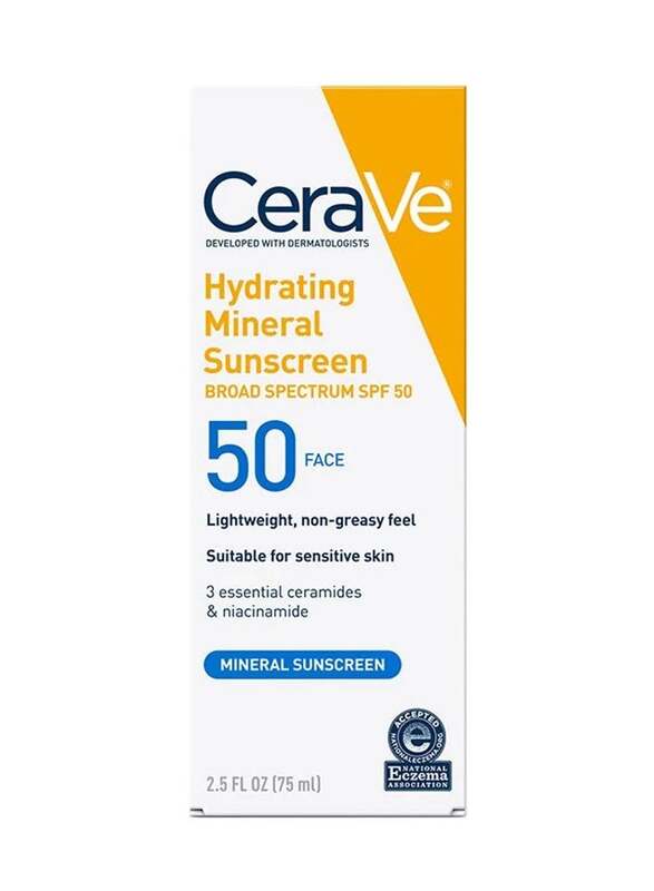 Hydrating Mineral Sunscreen Face Lotion 75ml