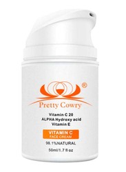 Pretty Cowry Hyaluronic Acid with Vitamin C Face Cream, 50ml