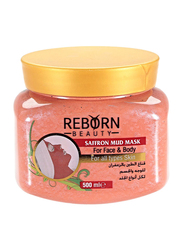 Reborn Beauty Saffron Mud Face & Body Mask, 500ml