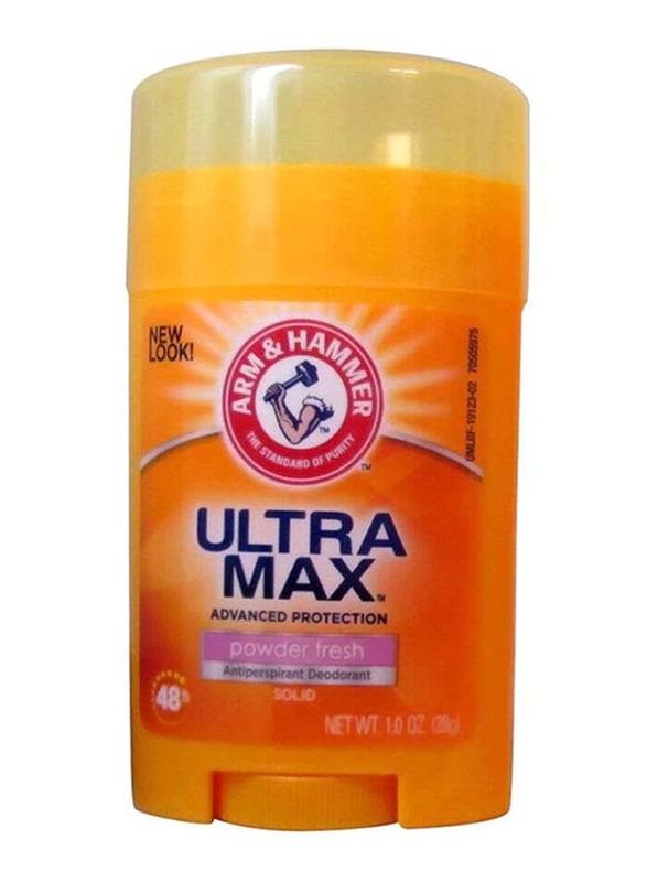 Arm & Hammer Ultramax Advance Protection Powder Deodorant, 28g