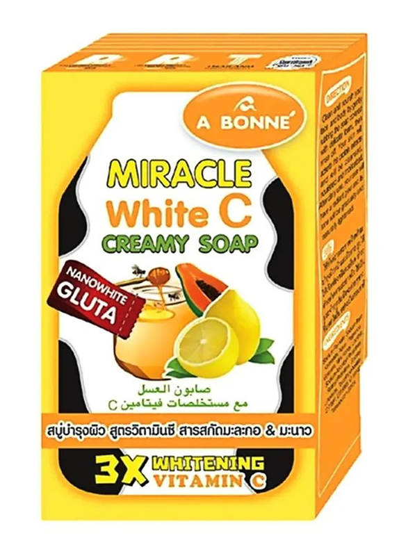 A Bonee Miracle White C Creamy Soap 500gm