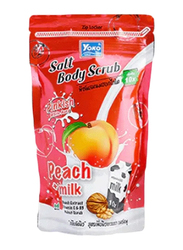 Yoko Body Scrub Peach Milk Salt, 350gm