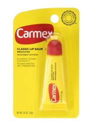 Carmex Medicated Classic Lip Balm, 10g, Yellow