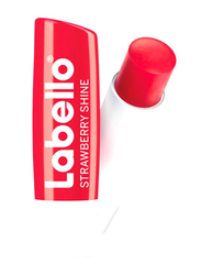 Labello Strawberry Shine Lip Balm, 5.5ml, Red