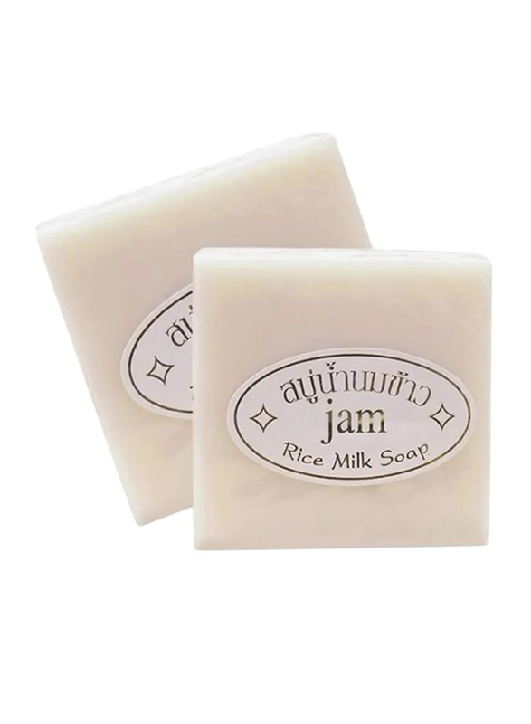 

Other Brand Jam Rice Milk Handmade Soap, 2-Piece, 65gm