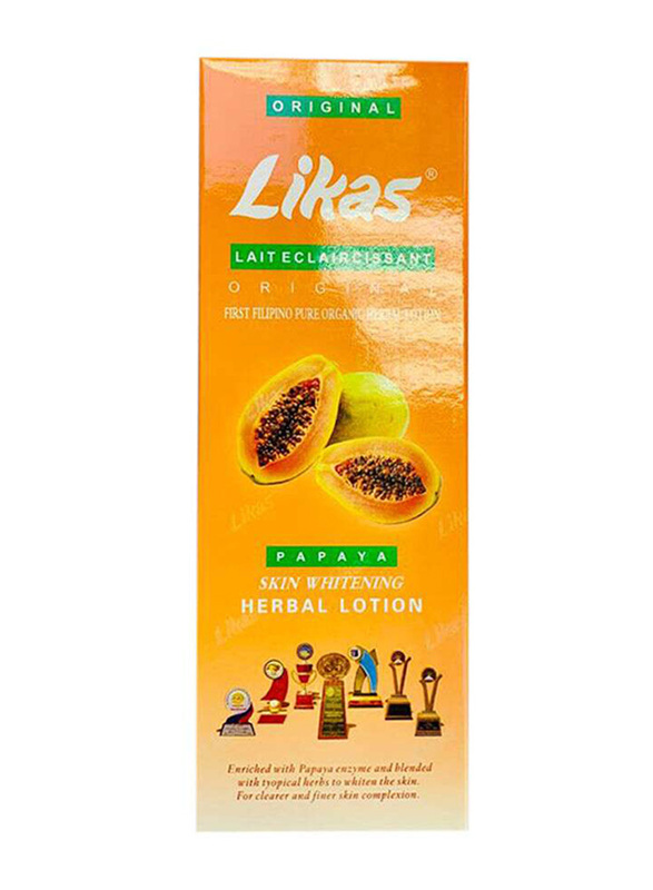 Likas Papaya Herbal Skin Whitening Lotion, 300ml