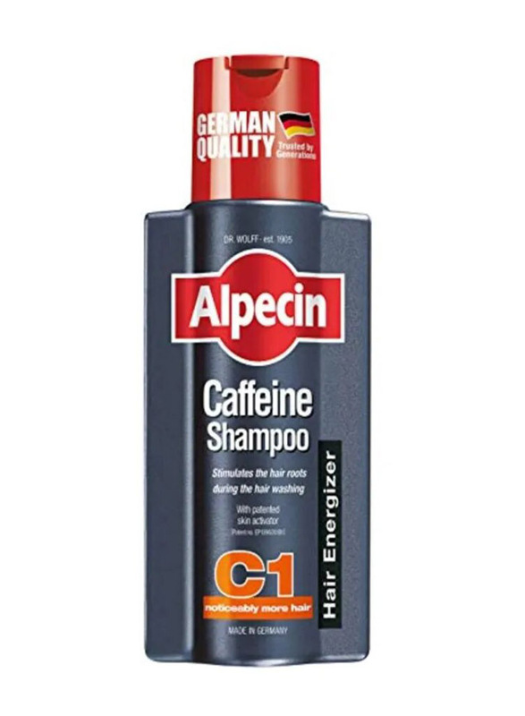 Alpecin Caffeine C1 Noticeblre Shampoo for All Hair Types, 250ml