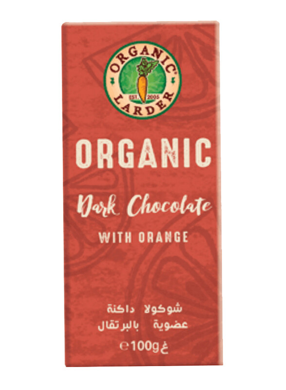 

Organic Larder Organic Dark Chocolate with Orange, 100g