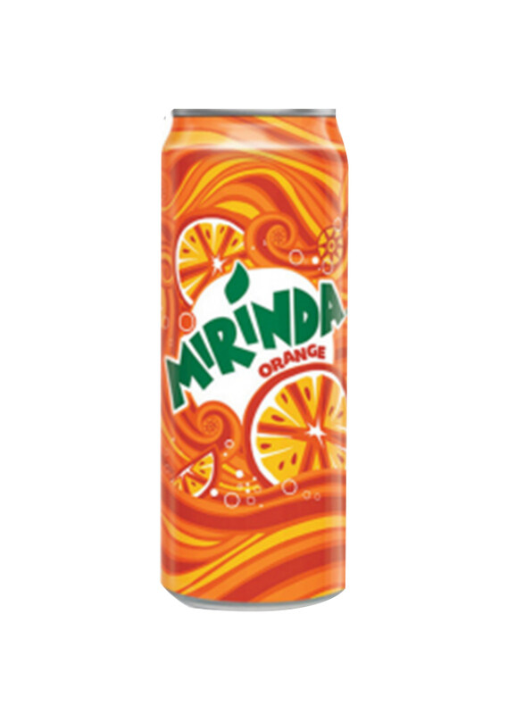 

Mirinda Orange Soft Drink, 330ml