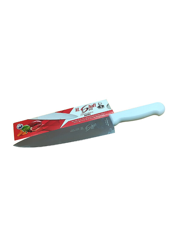 

A to Z 6-inch M. Shafi & Sons Stainless Steel Butcher Knife, White/Silver