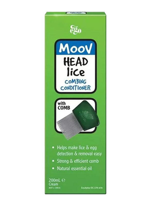 

Ego Moov Head Lice Combing Conditioner, 200ml