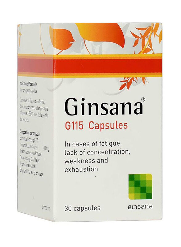 

Ginsana G115, 30 Capsules