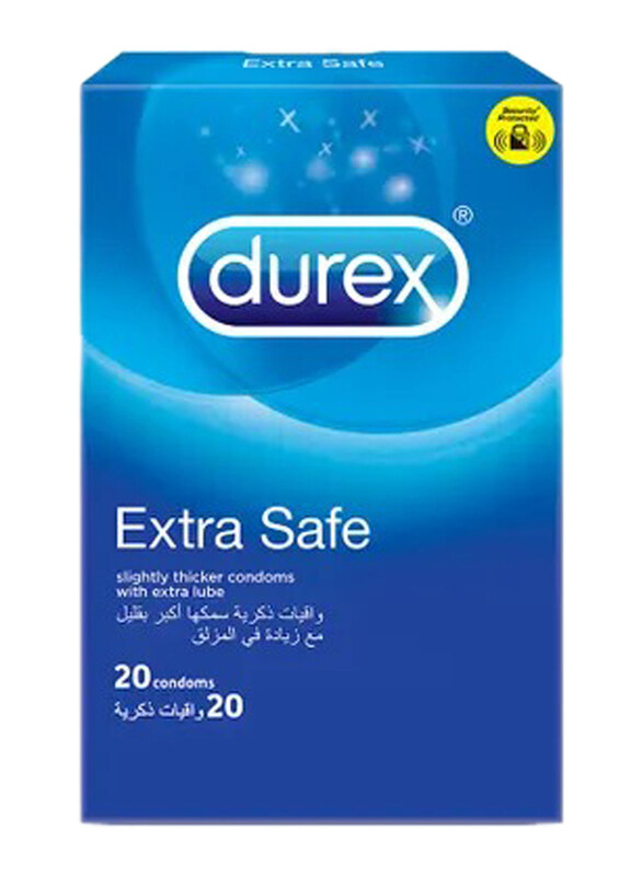 

Durex Extra Safe Condoms, 20 Pieces