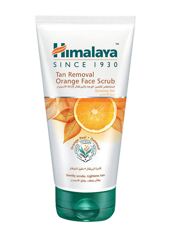 

Himalaya Tan Removal Orange Face Scrub With Orange Peel & Oatmeal, 150ml