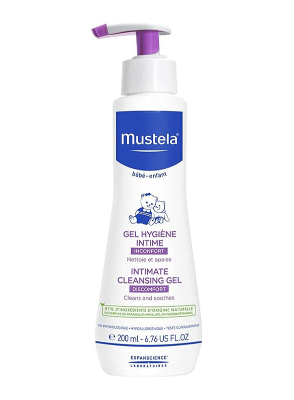 

Mustela 200ml Intimate Cleansing Gel, White
