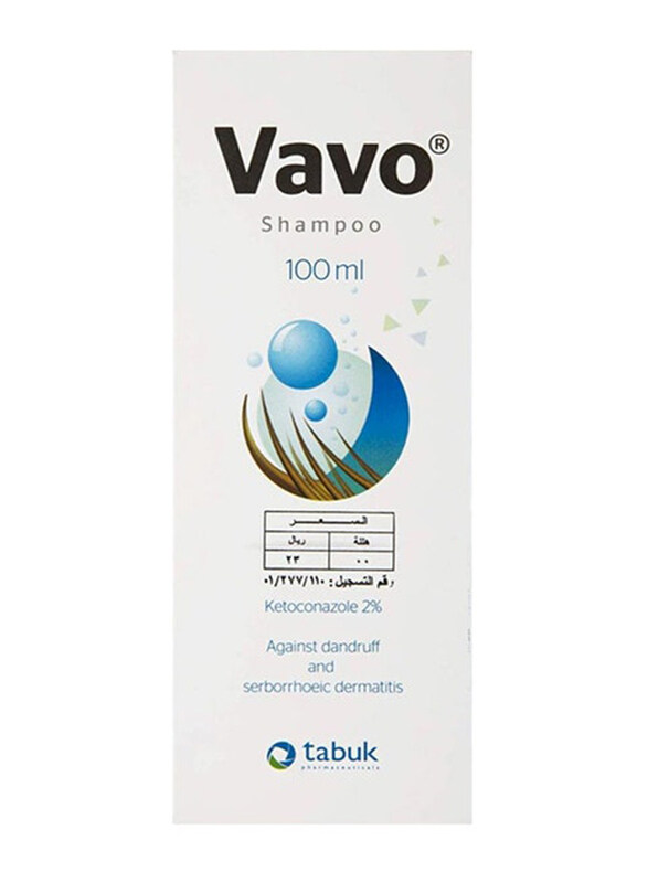 

Vavo 2% Ketoconazole Shampoo for Anti Dandruff, 100ml