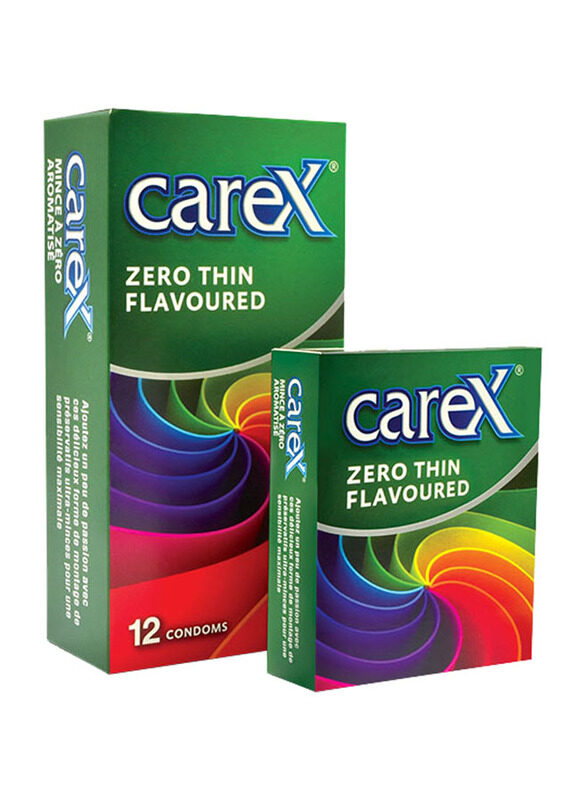 

Carex Zero Thin Flavoured Condoms, 12 Piece