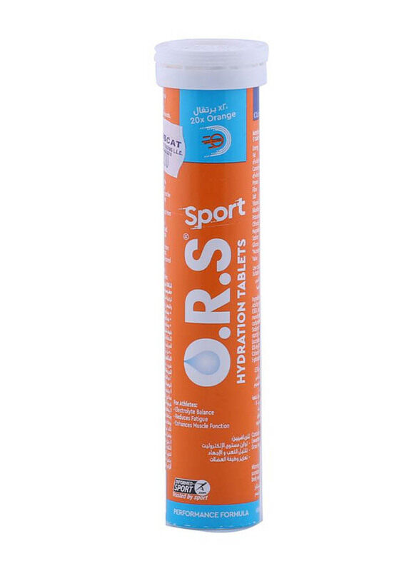 

Ors Sport Hydration Orange Soluble Tablets, 20 Tablets