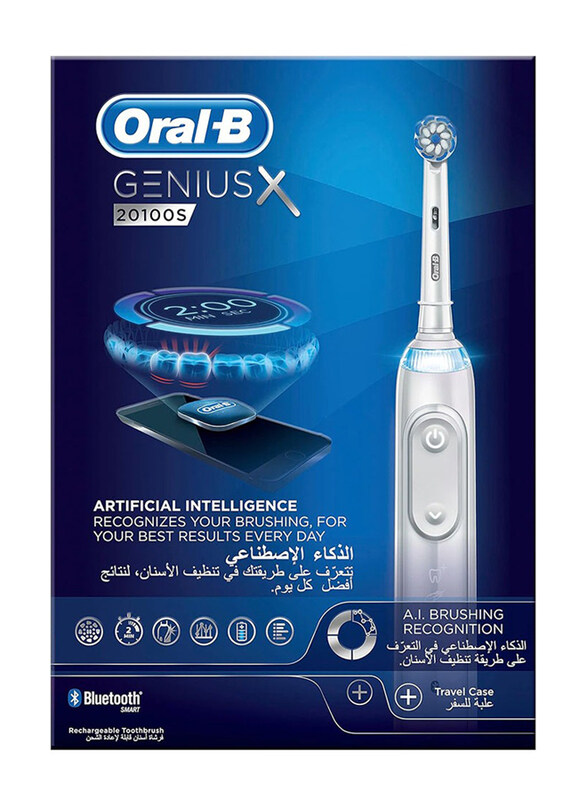 

Oral B Geniusx 20100S Artificial Intelligence Toothbrush
